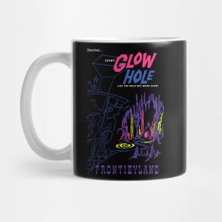 GLOW HOLE - Disnerland Parody Mug